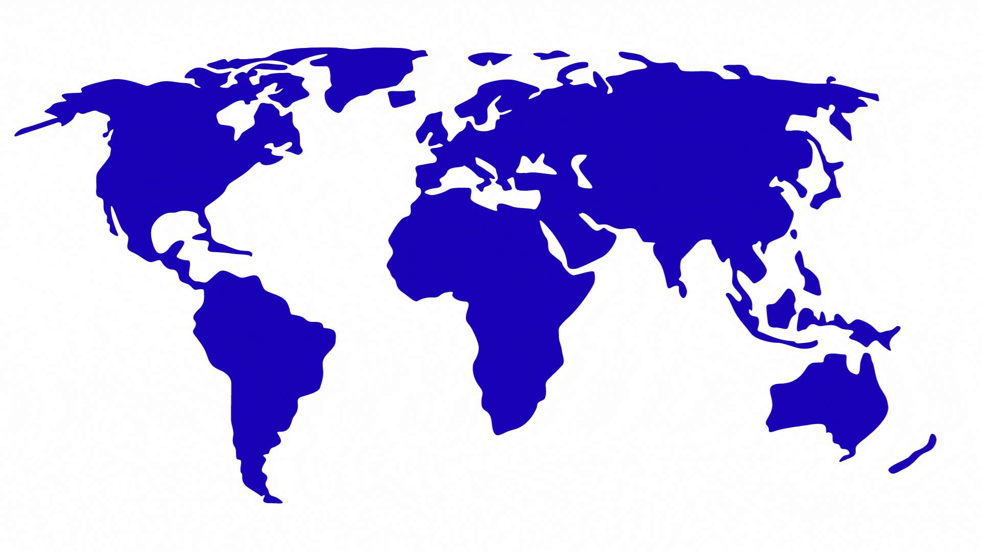 World map with pins for CIOB offices around the world